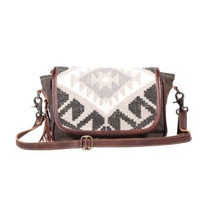 Myra-Bags | Poise Small & Crossbody Bag with Aztec/geometric design.